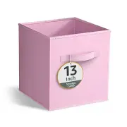 Sorbus Large 13" Fabric Storage Cubes - 1 Pc Foldable Storage Bins (Pastel)