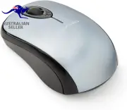 Amazonbasics Wireless Computer Mouse with Nano Receiver - Silver