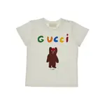 [GUCCI] GUCCI Euan Roberts illustration T-shirt Kids 18-24 18-24 White