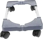 KALLORY Moveable Computer Tower Stand with Wheels Holder for Under Desk Rolling PC Stand for Heat Dissipation and Space Saving Supports Up to