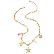 Ocean Series Coarse Necklace Sea Star Turtle Pendant Personalized Clavicle Chain Female