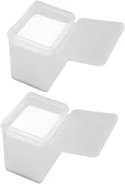 SOESFOUFU Eyelash Cleaning Pad Set 400pcs Lint- Pads for Lash Extension Removal Easy to Use Carry