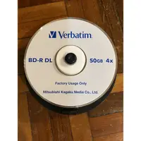 在飛比找蝦皮購物優惠-Verbatim BD-R DL 4X 50G