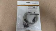Rocstor 5ft 1 Port USB to Null Modem RS232 DB9 Serial DCE PN: Y10c225-B1