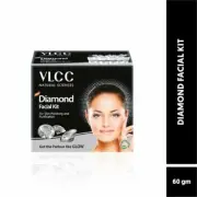 VLCC Diamond Facial Kit For Skin Polishing & Purification Detoxify The Skin 60gm