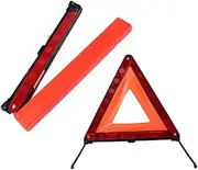 SOLUSTRE Roadside Hazard Triangle Symbol Reflective Triangle Kit Car Safety Warning Sign