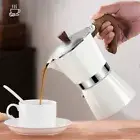 Moka Pot StoveTop Italian Coffee Maker 3/6 cups Percolator Mocha Pot Coffee Pot