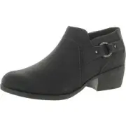 Clarks Womens Chariten Grace Black Ankle Boots Shoes 11 Medium (B,M) BHFO 7917