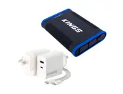 Adventure Kings 65W AC USB Adaptor + 12Ah Lithium Portable Power Pack