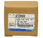 *NEW* Thomas & Betts 6TON33 6 Ton Die Set TBM6H