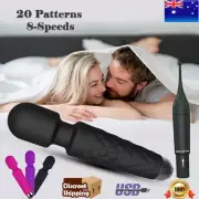 Powerful Vibrator G Spot Clitoris Stimulator AV Clit Wand Massager Dildo Sex Toy