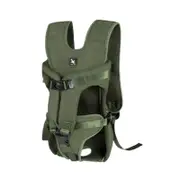 2024 New Pet Carrier Convenient Adjustable Oxford Cloth Multi-purpose Water-resistant Dog Backpack For Outdoors fast Army Green L