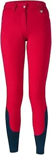 [EQULIBERTA] Silicone Riding Culotte Full Grip Ladies Junior Cherry Red