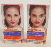 Sally Hansen Hair Remover Wax Strip Kit for Face 36 Strip Kits Up to 8 Weeks