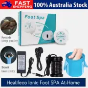 Healifeco Ionic Foot SPA Portable Ionic Foot Bath Detox Cleanse Machine Health