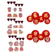 Handmade 2025 New Year Paper Fan Flowers With Modern Twists For Celebration