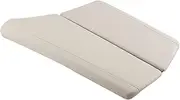 Leather Car Center Console Armrest Cover Control Arm Rest Board Panel Lid Shield Shade Compatible For BMW F10 F11 F18 2010-2017 5Series(Creamy white)