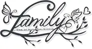 Family Sign Metal Wall Decor, SHAIDOJIO Family Where Life Begins Love Never Ends Word Iron Home Wall Art Decorations, Black Letters Quotes Sign for Kitchen Living Room Bedroom