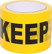 CATIEBYE Non-Adhesive Keep Out Tape Roll Orange Reflective Tape for Caution Use
