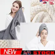 Microfiber Hair Towel Wrap For Women - Fast Drying Turbans For Long, Curly Hair⇧