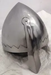 Medieval Norman Helmet – Authentic Viking and Norman Crusader Armor for Cosplay.
