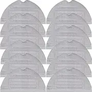 [YBVABE] Mop Cloth Pad 12PCS for Roborock S7 MaxV Ultra / S7 MaxV Plus / S7 MaxV / S7 Pro Ultra / S7 / S7+ / S8 / S8+ Series Robot Vacuum Microfiber Mopping Pad Replacement Accessory