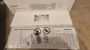 SEENDA wireless keyboard and mouse combo- white color new