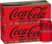 Zero Sugar Caffeine Free Soft Drink Multipack Cans 20 X 375 Ml