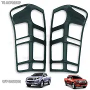 Black Rear Tail Cover Lamp Light Trim Fit 2012-2016 Isuzu D-Max 2 4wd Hi-Lander