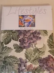 NOS Bardwil Alexander Valley Grapes & Leaves Tablecloth ~ 60" x 84" Oblong NIP
