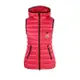 【MONCLER】女款 品牌LOGO 連帽羽絨背心- 桃紅色 (0號USA-XS) 1A000625396Q 542