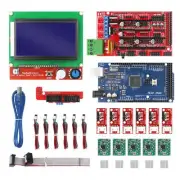 CNC Plastic 3D Printer Kit with Mega 2560 Boa RAMPS 1.4 Controller LCD 12864 h