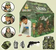 Army Kids Play Tent House