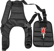 Anpongta Trimmer Harness Strap, Comfort Padded Belt Double Shoulder Strap for Stihl Husqvarna Echo String Trimmers Brushcutters Strimmers Weed Eater Harness Weed Wacker Harness