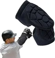 Elbow Pads for Volleyball | Multifunctional Batters Elbow Guard,Lightweight Softball Accessories, Outdoor Sports Gear for Basketball