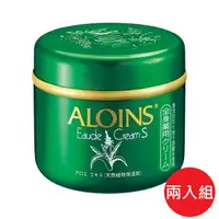 在飛比找PChome24h購物優惠-日本【ALOINS】天然蘆薈乾裂保濕霜185g 兩入組