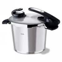 在飛比找SOGO istore優惠-菲仕樂 Fissler 魔速壓力鍋6L+健康原味不沾鍋加高型