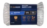 TG 3/8x15 WHT Dock Line