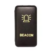 Hulk 4X4 Switch Push Button On / Off Oe Rpl 12V Beacon Amber Illum Early Toyota - HU1404A