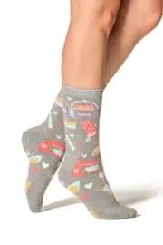 Heat Holders Warm Wishes Hobby Womens Lite Sock - LOVE TO BAKE