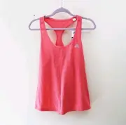 Adidas Aeroknit Climacool Racerback Coral Polka Dots Soft Tank Top (M) NWT!