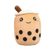 Catzon Bubble Tea Milk Tea Pillow Plush Doll Cute, Plush Toy for Kids, Adults, Boba Lover