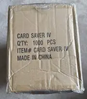 1000 Cardboard Gold Card Saver 4 Semi Rigid PSA BGS SGC Submissions Sealed Case