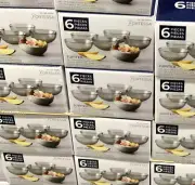 Fortessa Jupiter Cereal Bowl, Set of 6 Gray