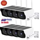 Solar & Battery Powered Outdoor CCTV Security Camera WiFi Wireless Home Audio IR