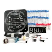 DIY Rotating LED Alarm Electronic Digital Clock Kit Learning Board 5V DS1302