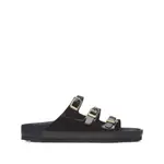 [Birkenstock] Birkenstock Florida Three-buckle Slide Sandals 38 IT BLACK