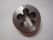 M27 - 2 x 3" Outside Diameter Metric HSS Round Split Threading Thread Die 27mm