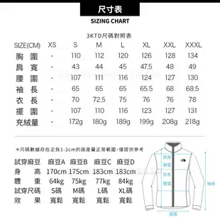 The North Face 男 800FP局部防水羽絨外套《黑》3KTD/羽絨衣/保暖外套 (8.5折)