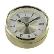 Quartz Clock Insert 89mm with Arabic Numerals for DIY Crafting and Repairs